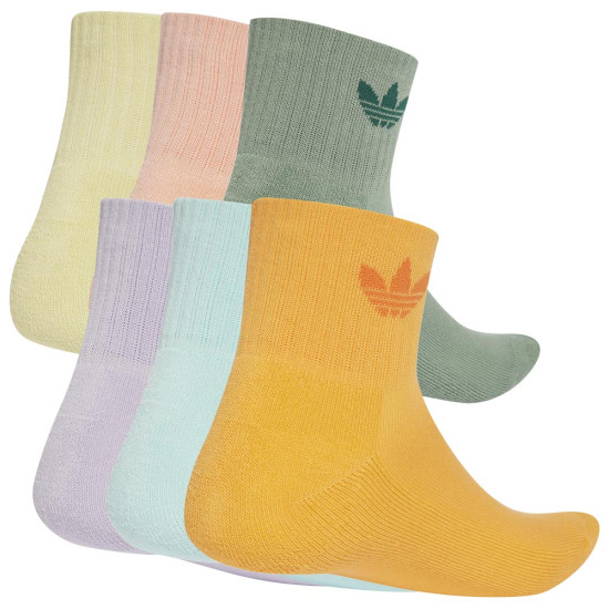Adidas Κάλτσες Mid Ankle Socks 6 pairs